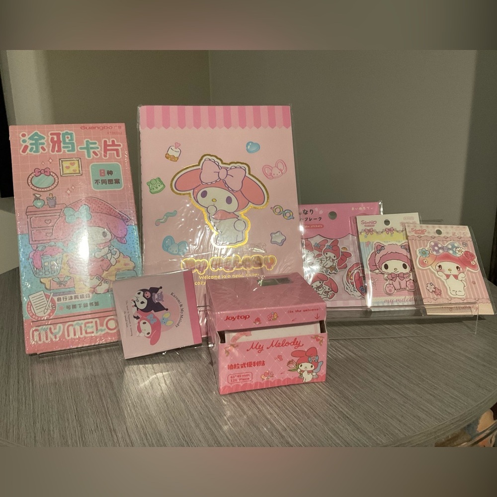 Sanrio Licensed My Melody 7 Piece Bundle